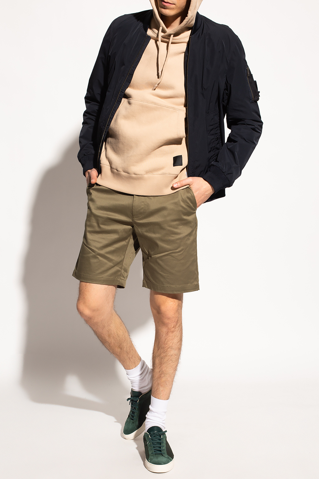 Samsøe Samsøe Pleat-front shorts